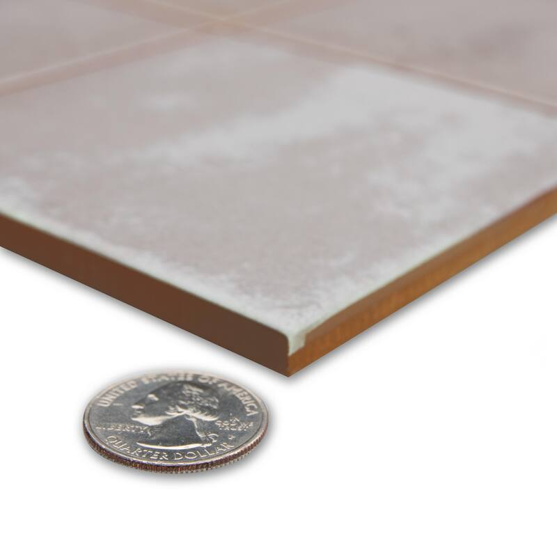Merola Tile Kings Sea White 13" x 13" Ceramic Floor and Wall Tile