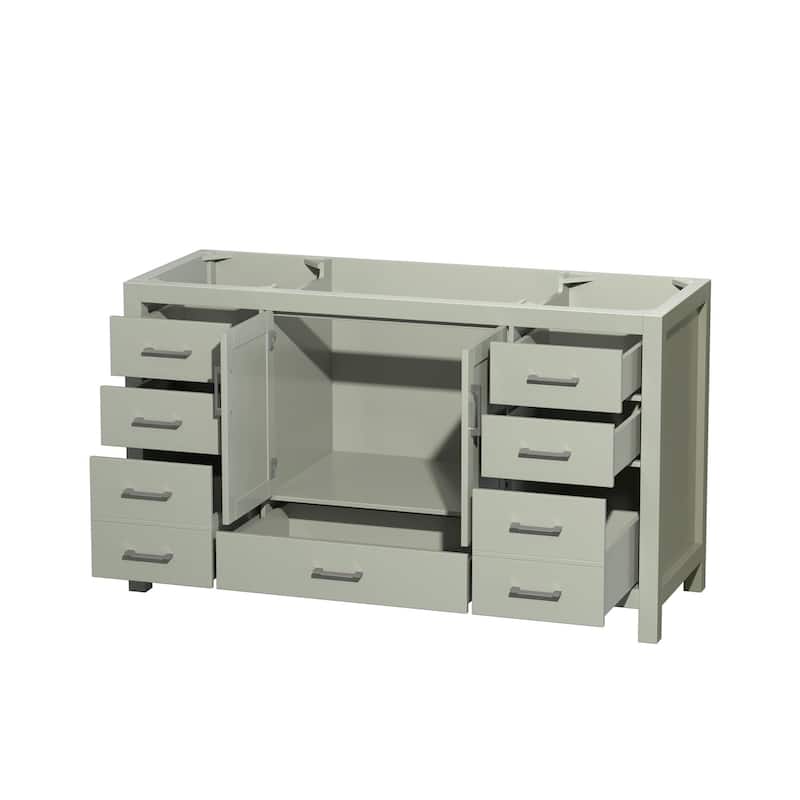 Wyndham Collection WCS141460SSXXMXX Sheffield 60" Single Free Standing