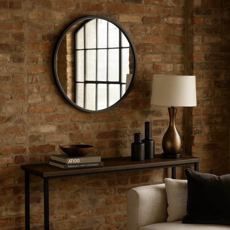 Varaluz Cottage Round Wall Mirror