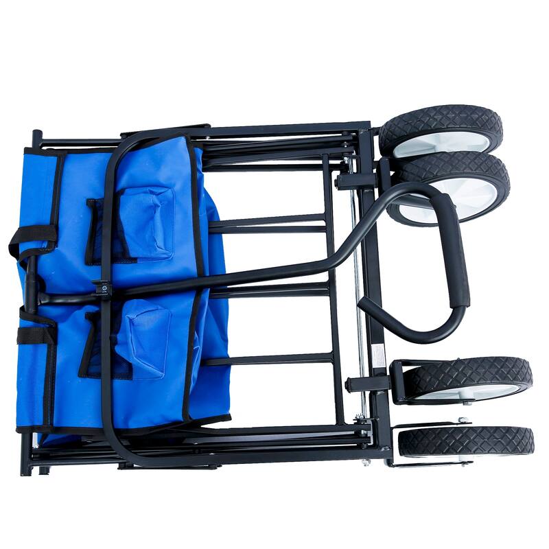 Folding Wagon Garden Shopping Beach Cart