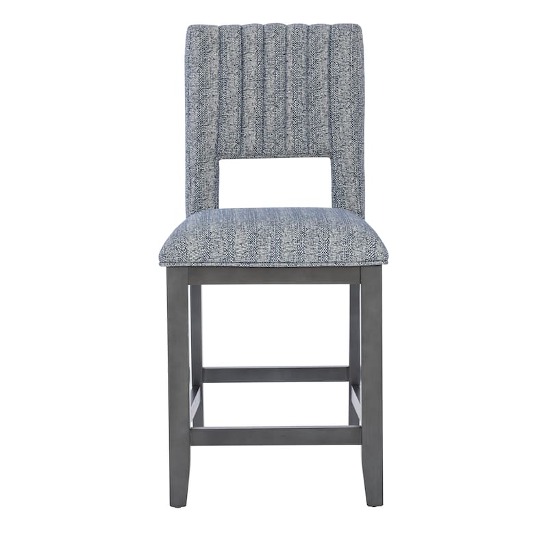 Wilson Grey Wooden 7-Piece Counter Height Dining Set