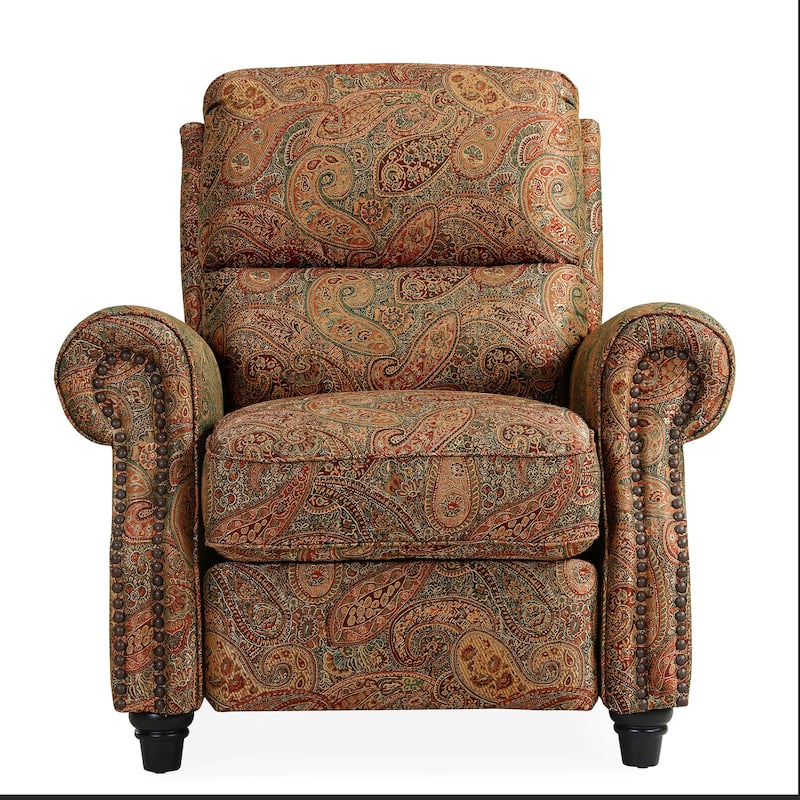 Copper Grove Jessie ProLounger Paisley Push Back Recliner Chair