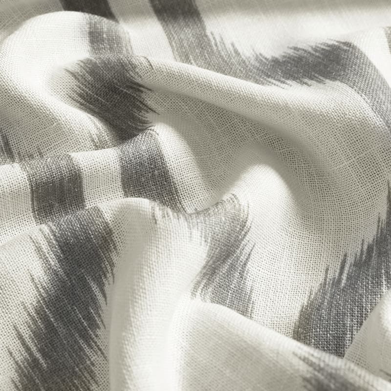 Elrene Renzo Ikat Geometric Linen Room Darkening Window Curtain