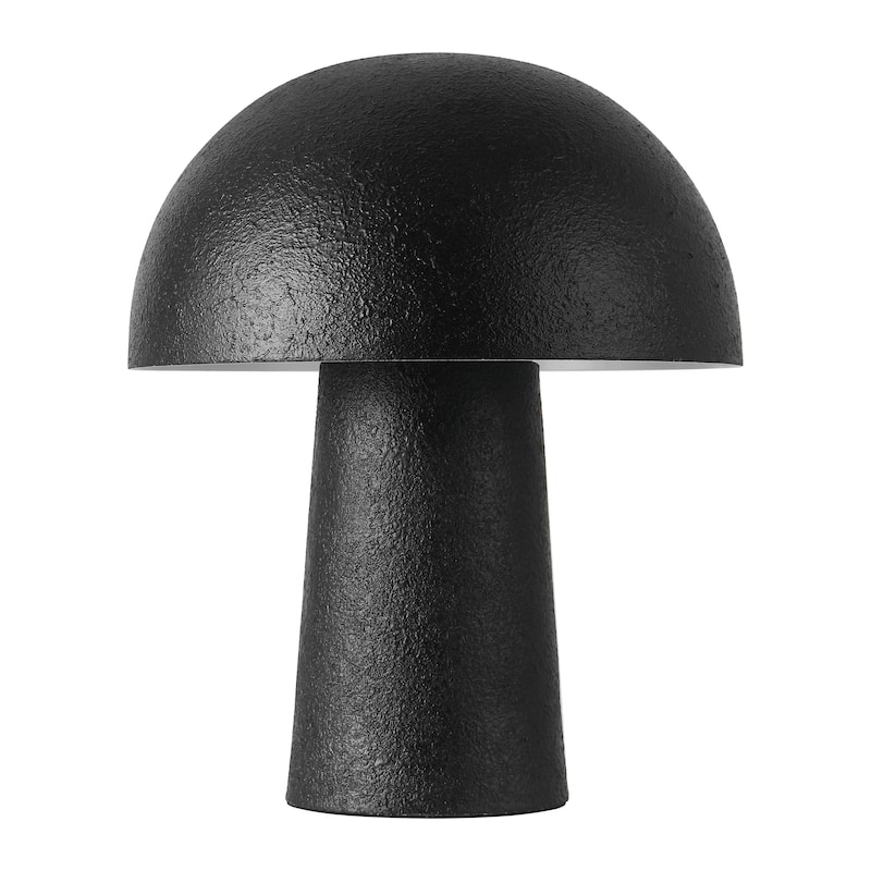 SAFAVIEH Lighting Kieza 12-Inch Mushroom Metal Table Lamp - 10"W x 10"D x 12"H