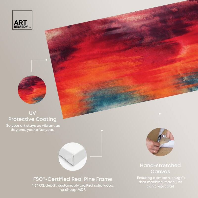 Cappella Wide Panoramic Canvas by Art Remedy, Gallery Wrapped