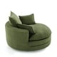 preview thumbnail 27 of 34, 360° Swivel Accent Barrel Chair with Dual-Layer Cushions by Harper&Bright Designs