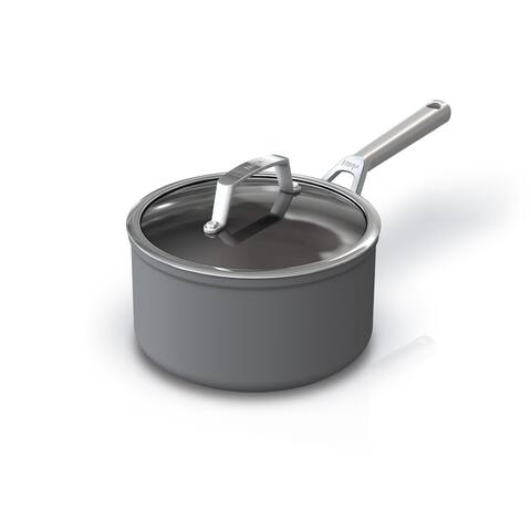 Ninja Foodi NeverStick Premium 3.5-Quart Saucepan with Glass Lid