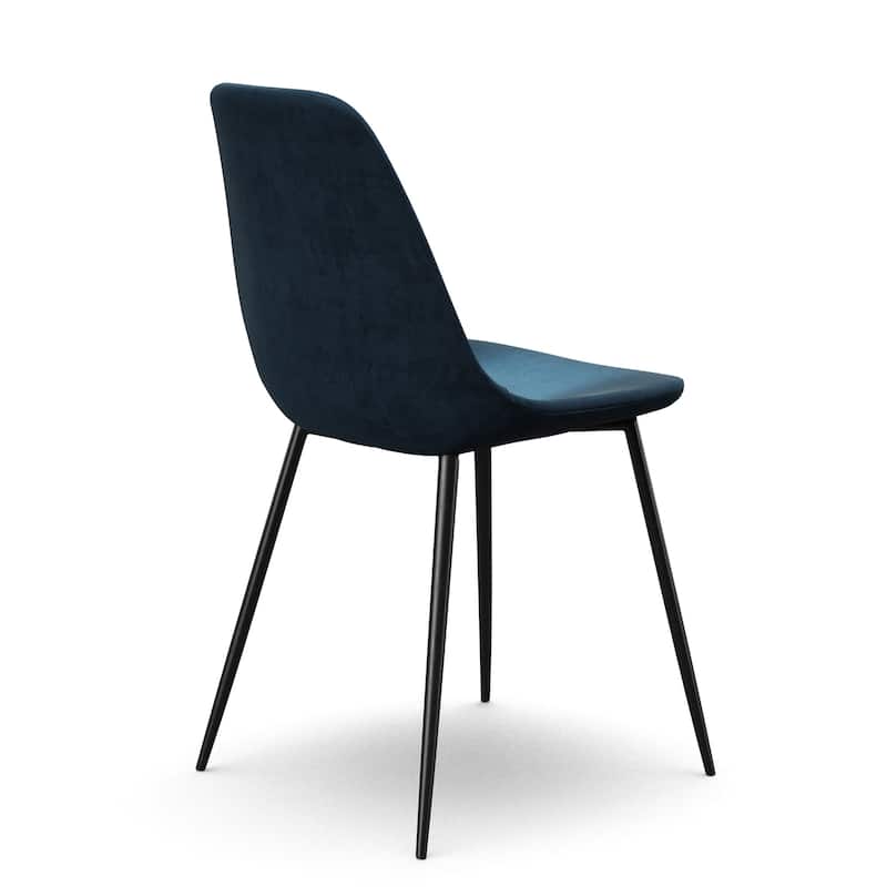 Maxine Velvet Side Chairs (Set of 2)
