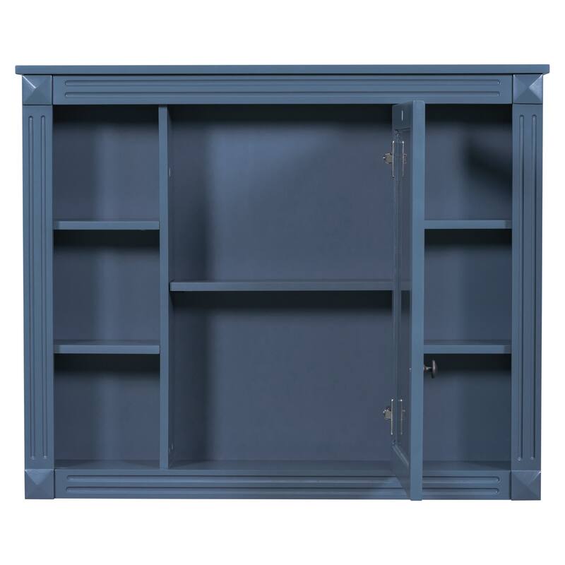 36'' Freestanding Bathroom Vanity Set with Mirror Cabinet