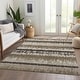 preview thumbnail 14 of 132, Premium Washable Super Soft Modern Ombre Stripe Mayfield Rug