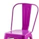 preview thumbnail 74 of 116, Industrial Metal 18 Inch Stackable Dining Chair Set