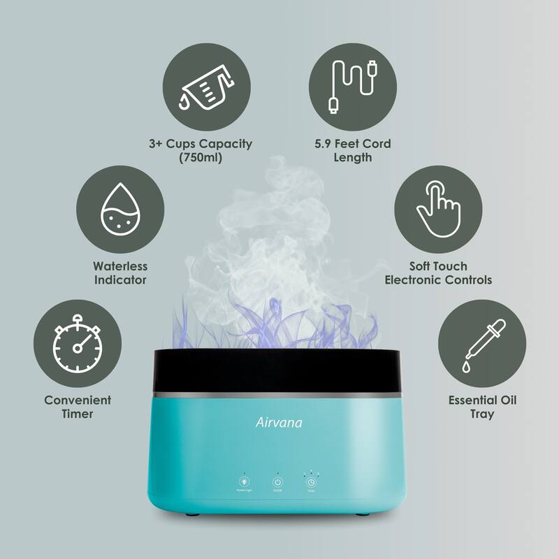 Airvana AV300HUM AquaFlame Ultrasonic Humidifier