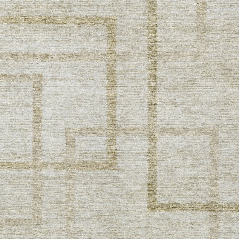 HomeRoots Geometric Transitional Rectangle Outdoor Rug