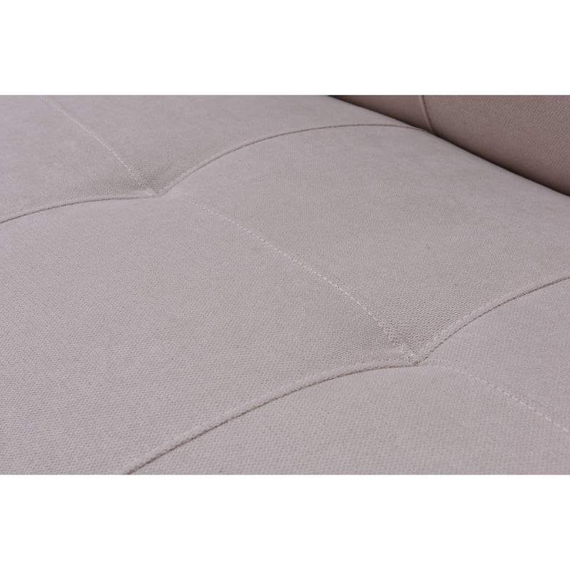 Modern Adjustable 3-position Sleeper Sofa Futon