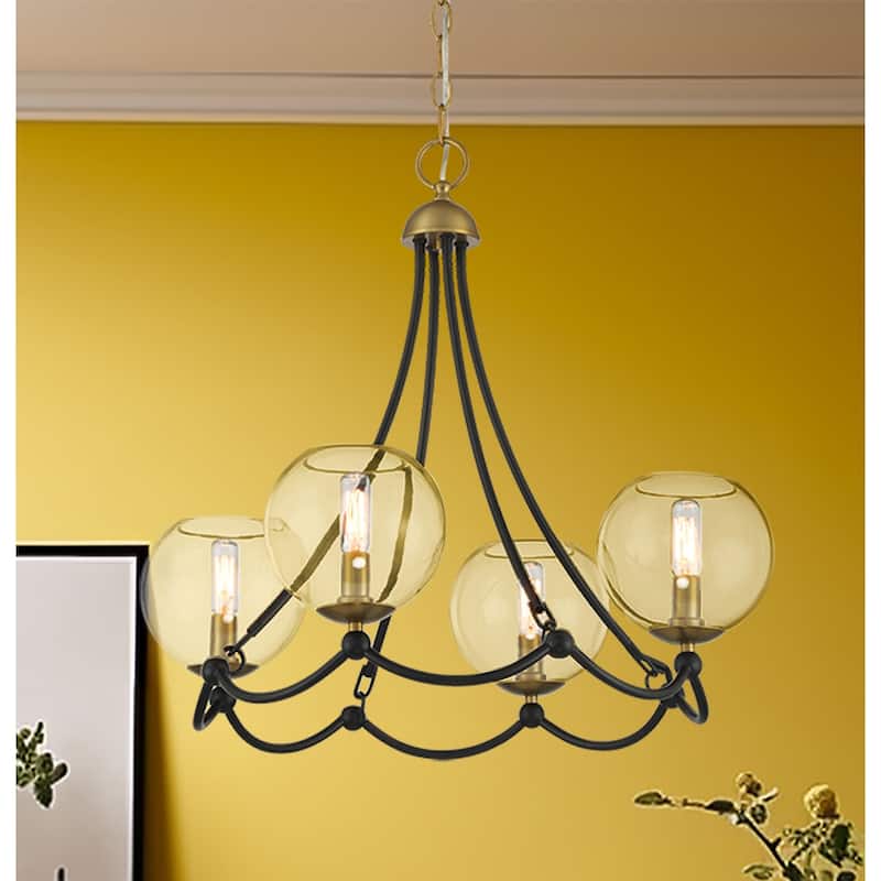 Minka Lavery 5065 Kearney Park 4 Light 23" Wide Vantage Chandelier