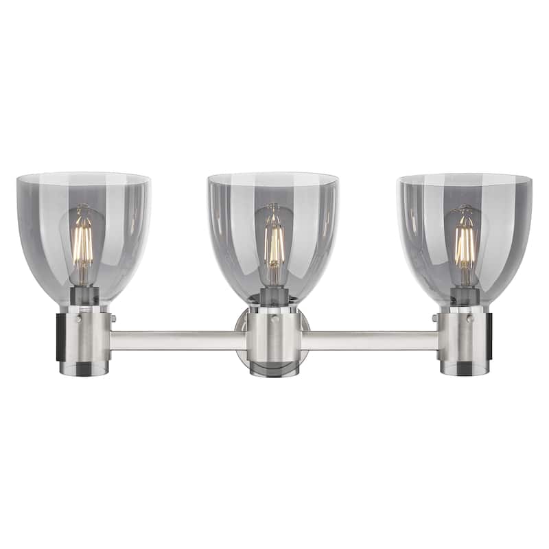 Innovations Lighting Downtown Urban - Lawton Bell - 3 Light 24" Wall-Mounted Bath Vanity Light