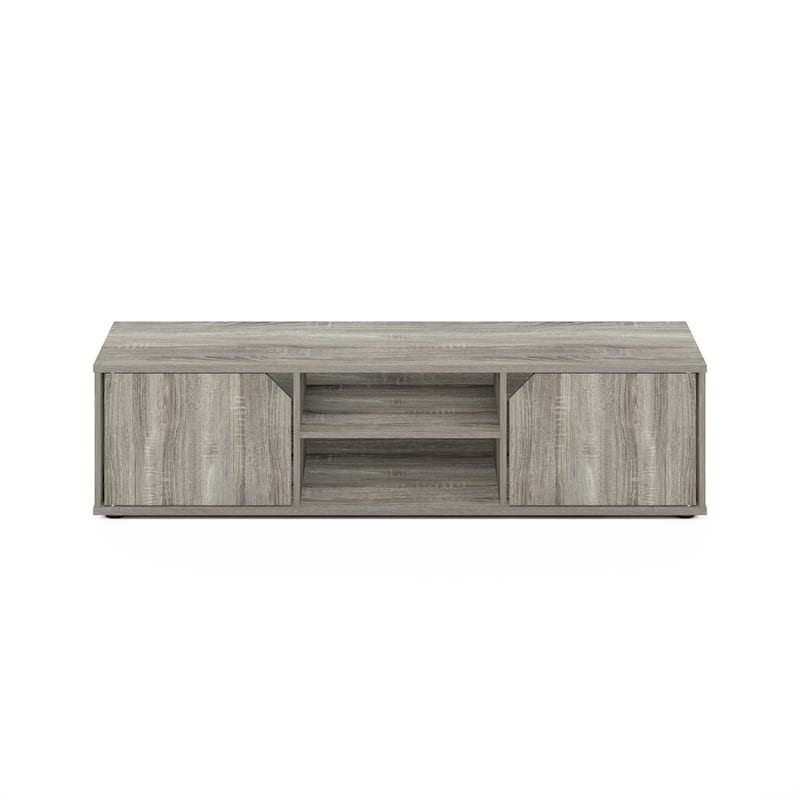 Furinno Classic TV Stand for TV up to 55 Inch - French Oak