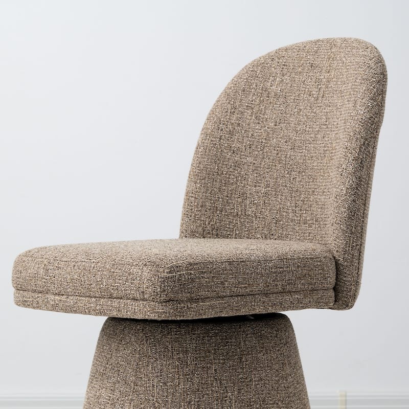 Upholstered Swivel Dining Chair(Set of 6)