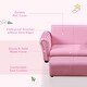 preview thumbnail 5 of 16, Qaba Kids Sofa Set with Footstool for Toddlers and Babies