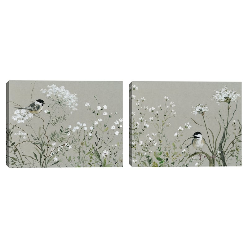 Bouquet of Grace Meadow I, Bouquet of Grace Meadow II by Carol Robinson Canvas Art Prints