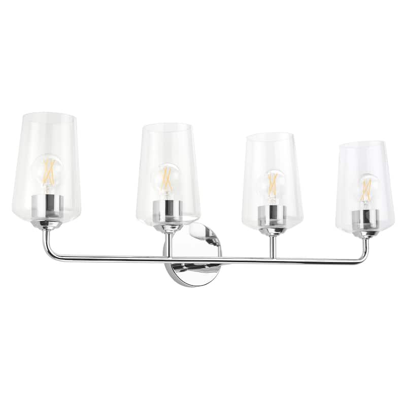 Progress Lighting P300542 Celino 4 Light 33" Wide Vanity Light with - Polished Chrome