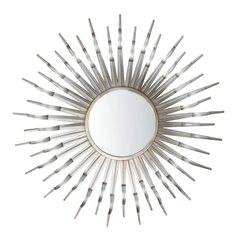 SAFAVIEH Naya 35-inch Sunburst Round Mirror - 35"W x 2"D x 35"H