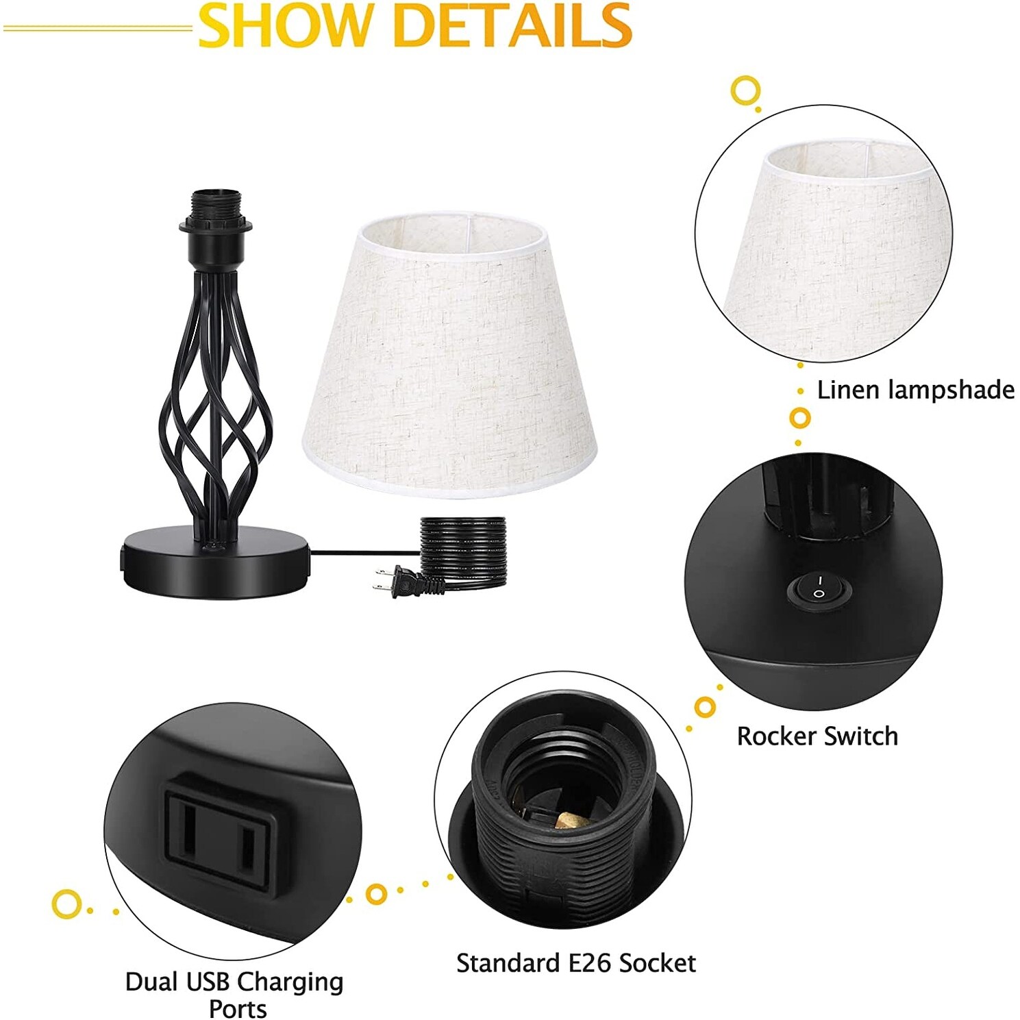 Bedside lamp fittings new arrivals