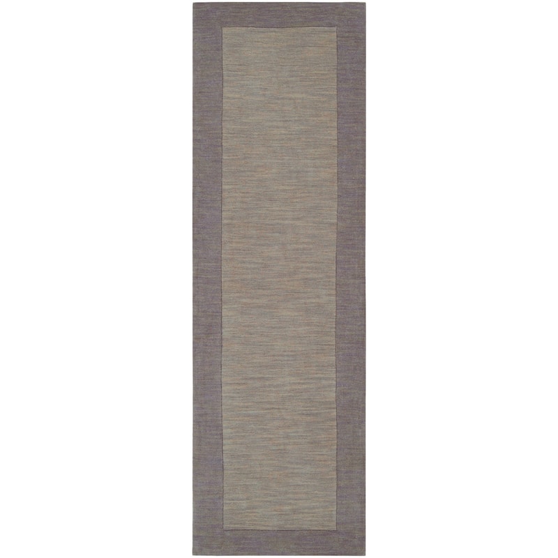 Livabliss Mystique Casual Area Rug - 2'6" x 8' Runner - Grey