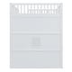 preview thumbnail 12 of 14, White Full Size Solid Wood House Loft Bed With Ladder and Wardrobe for Kids, Boys and Girls, Bedroom