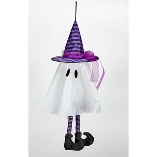 30" Animated Kicking Hanging Ghost