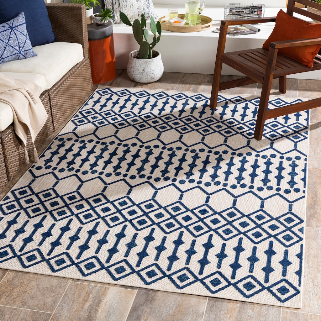 Artistic Weavers Rozelle Moroccan Indoor/ Outdoor Polypropylene Area Rug