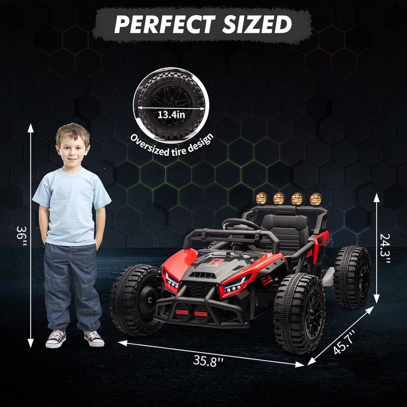 24v Kids Ride on UTV Electric Off-Road Car Toy with Remote Control for Kids Best Gifts