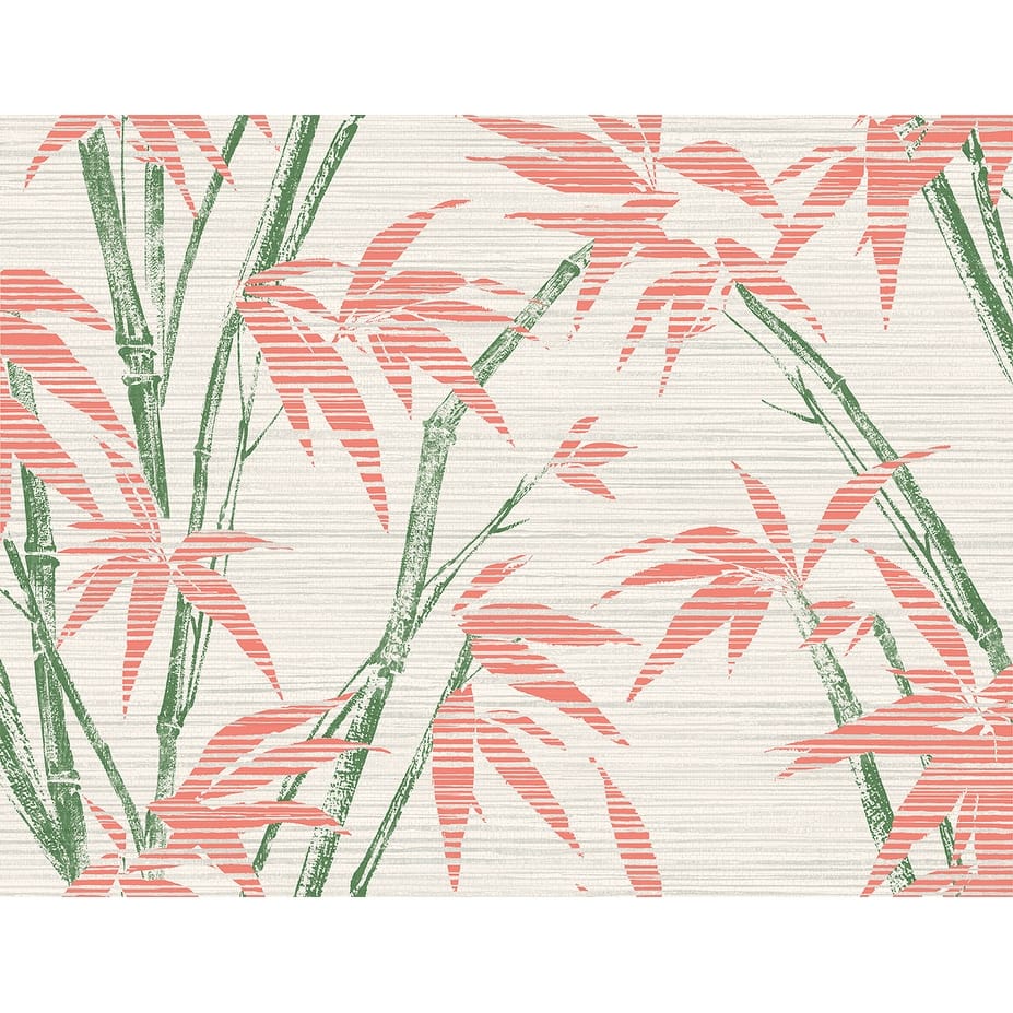 Seabrook Designs Bamboo Tropics Unpasted Wallpaper