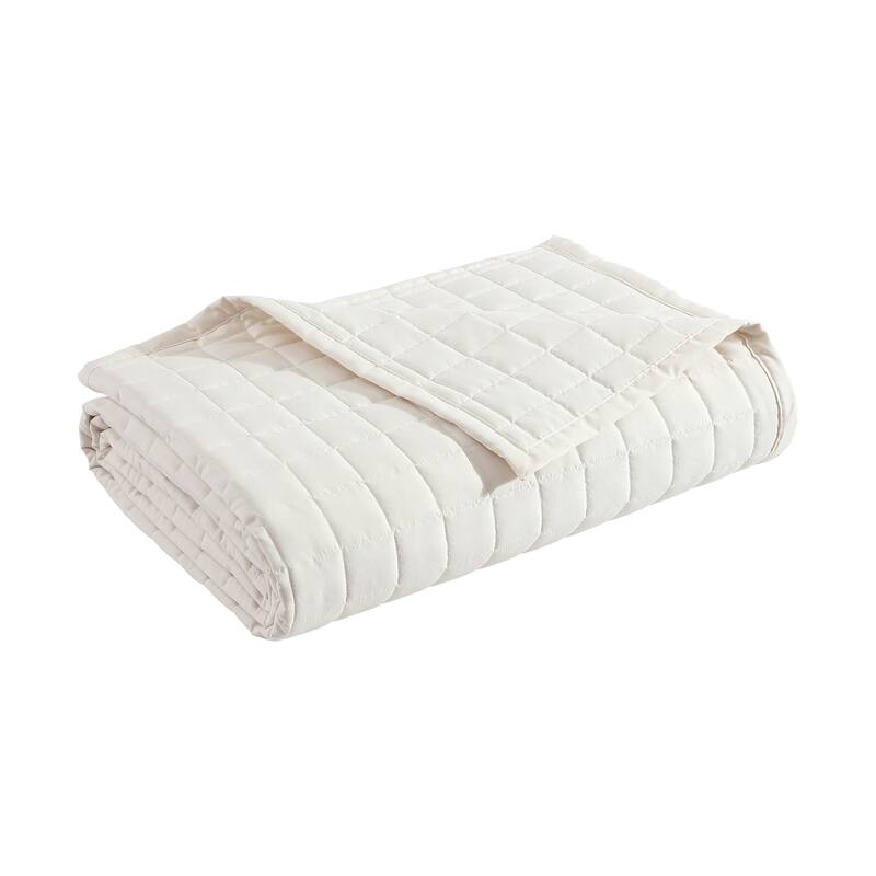 Jennifer Adams Lux Ultra-Soft Lightweight California Square Quilt