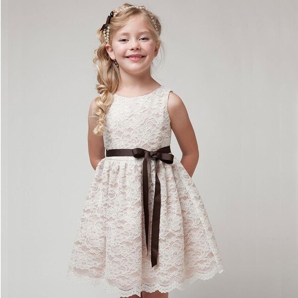 white summer dress kids