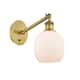 Option Brushed Brass / Matte White
