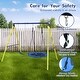 preview thumbnail 5 of 7, Outdoor Backyard 2 Seat Children Metal Swing Set for Kids Age 3 Up