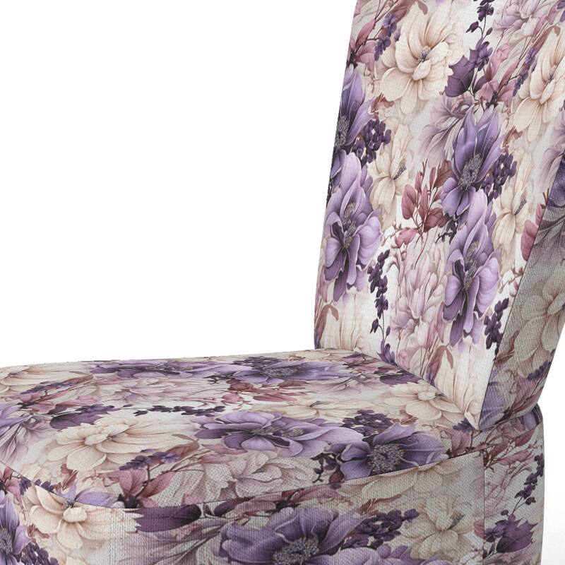 Designart "Ethereal Floral Delight Victorian Pattern III" Upholstered Floral Accent Chair and Cottage Arm Chair - Multiple Color