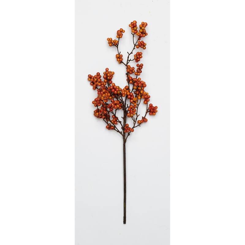 22" Berry Spray, Autumn, Set of 3