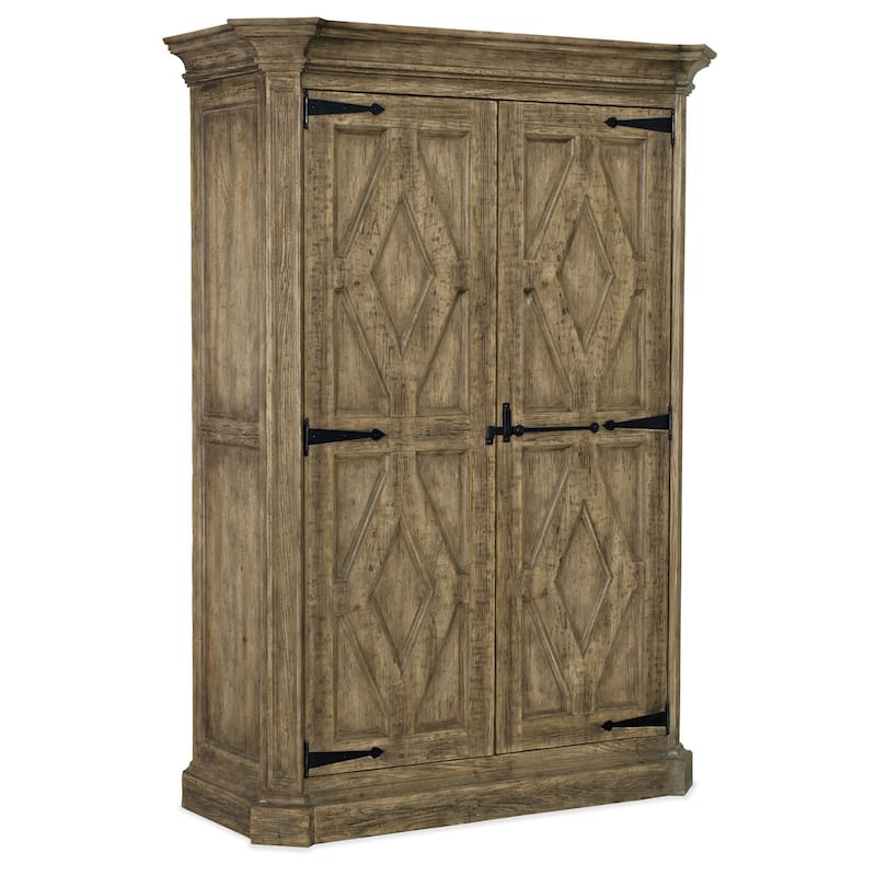 Hooker Furniture Mt. Maria 60" Wide Rustic Vintage West Texas Ranch - Barn Wood