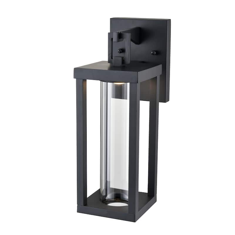 Dumont LED Outdoor Wall Sconce Powder Coated Black - Powder Coated Black
