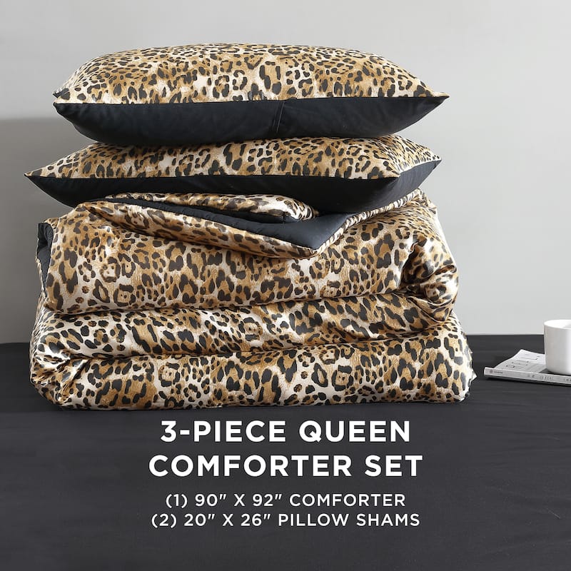 Juicy Couture Monica Leopard Comforter Sets