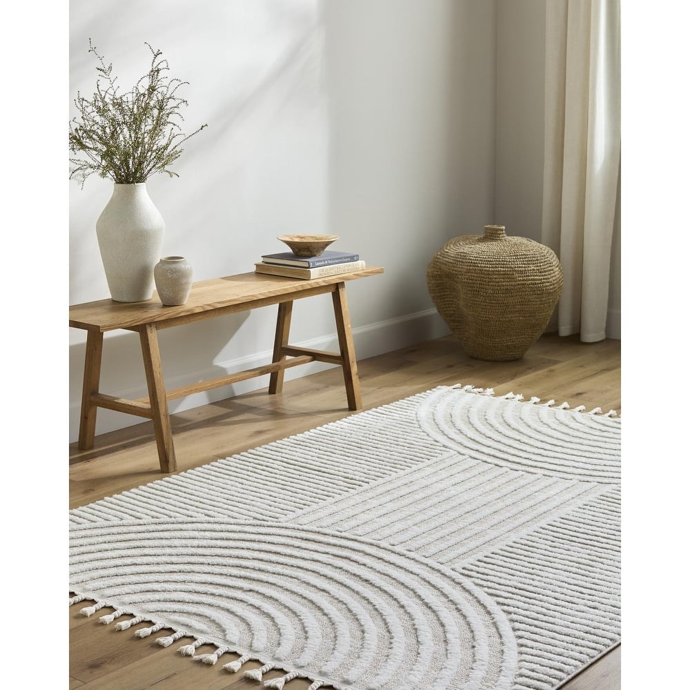 Livabliss Nora Minimalist Tribal Area Rug