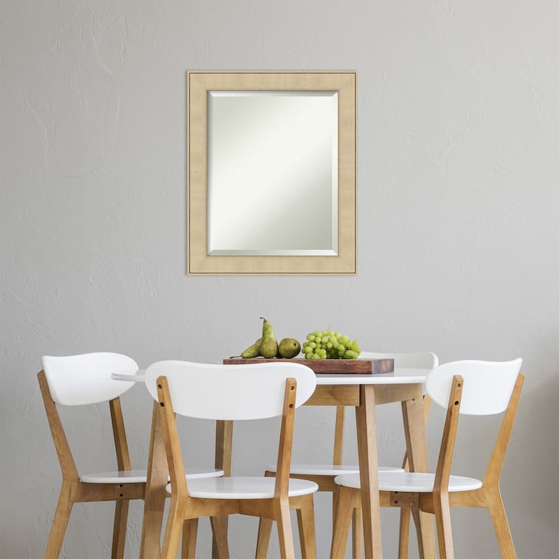 Beveled Wall Mirror - Classic Honey Silver Frame - Classic Honey Silver