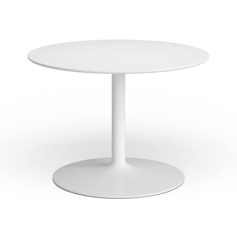 The Revolve White Dining Table - Rectangular - 2
