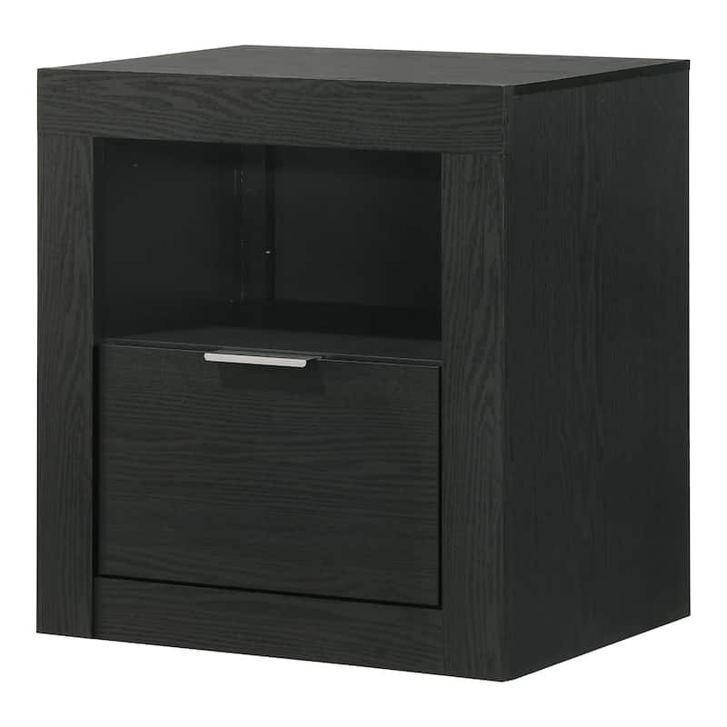 Furniture of America Merro Modern 4-Piece Solid Wood Bedroom Set with Dresser and 2 Nightstands