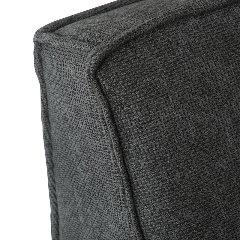 Armless 3-Seat Large Bean Bag Chair Lazy Floor Sofa Couch Fireside Chair