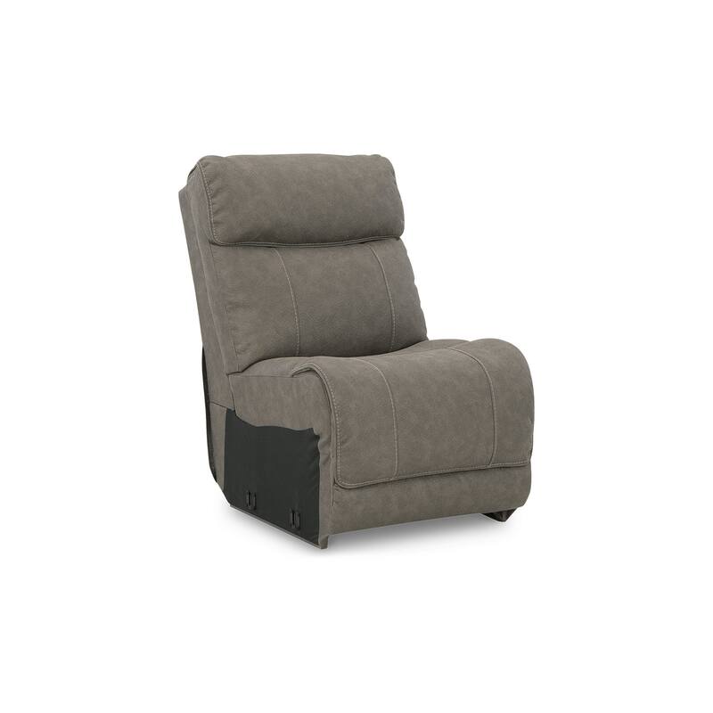 Signature Design by Ashley Starbot Gray 4-Piece Power Reclining Sectional - 73"W x 100"D x 42"H