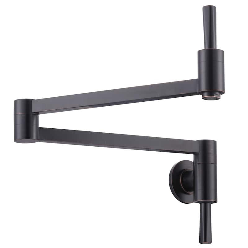 WOWOW Wall Mount Pot Filler Kitchen Faucet
