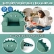 preview thumbnail 3 of 4, Kids Sofa Foam Filled Armchair Dinosaur Cuddly Couch w/ Washable Cover